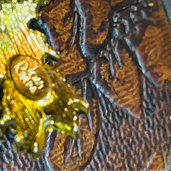 Beautiful RARE Joan Rivers Fall Acorn Bee Pendant! - Picture 5 of 10